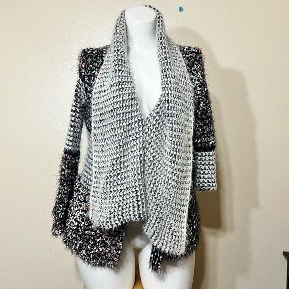 Anthropologie brand LA FEE VERTE PETITES Cardigan So soft Acrylic blend XS EUC - Picture 2 of 15